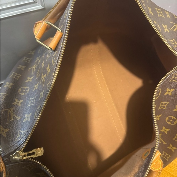 Louis Vuitton Brown and Tan Duffel Bag - Picture 12 of 14